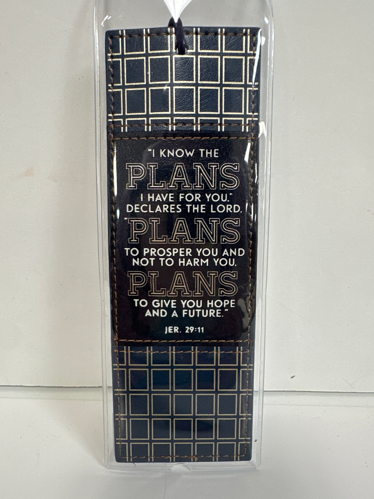 I KNOW THE PLANS JER 29:11 BOOKMARK-0114