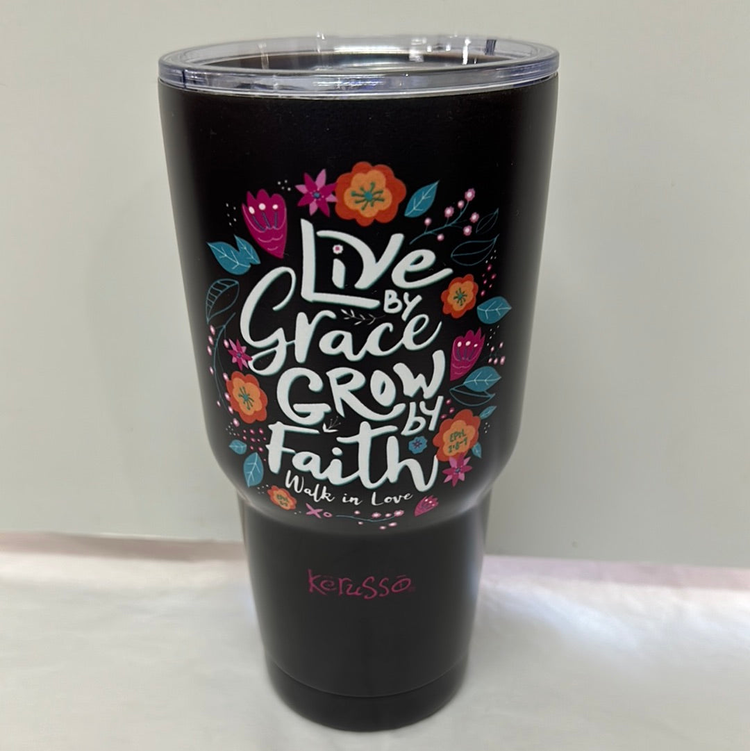LIVE AND GROW SS TUMBLER-3052
