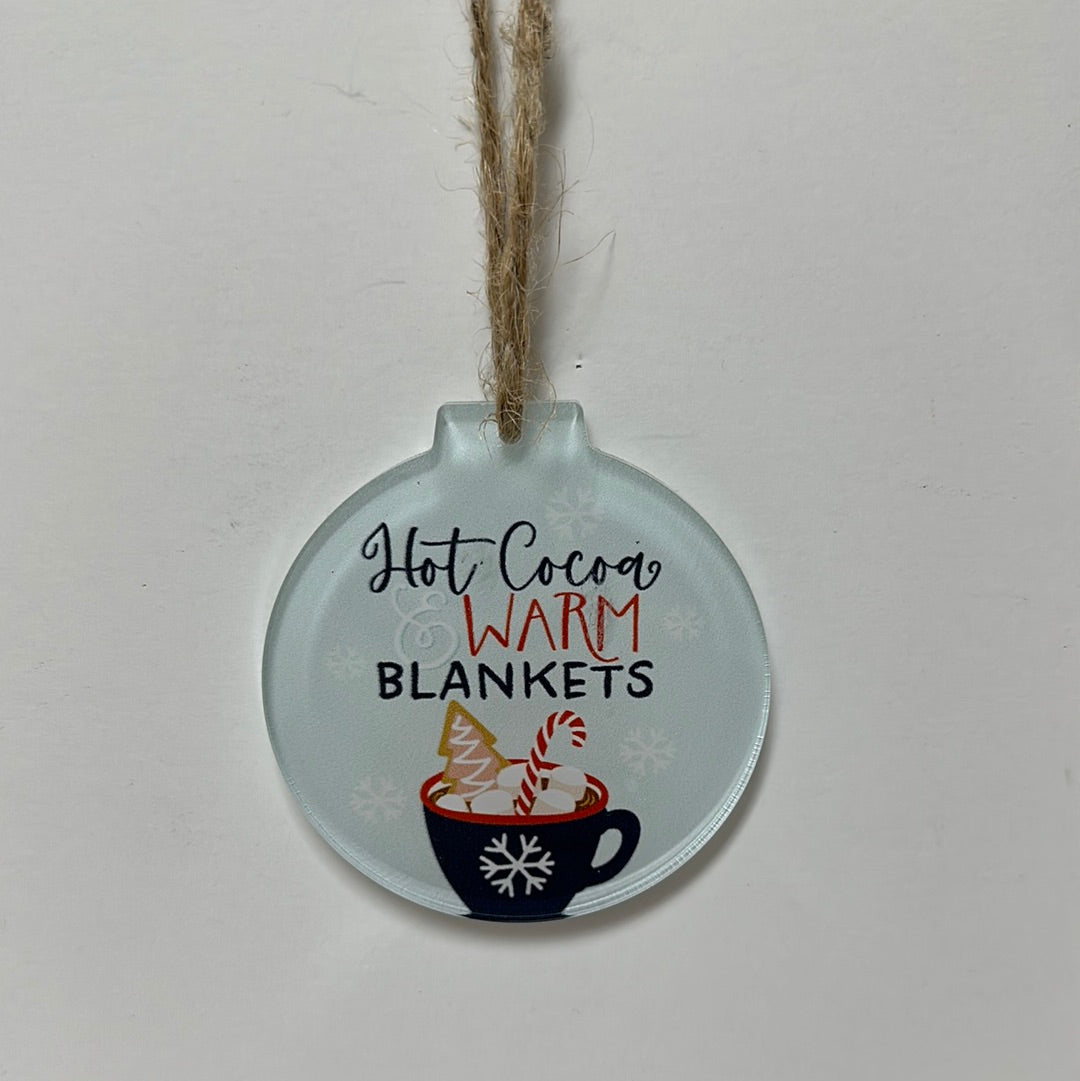 HOT COCOA WARM BLANKET ORN-5645