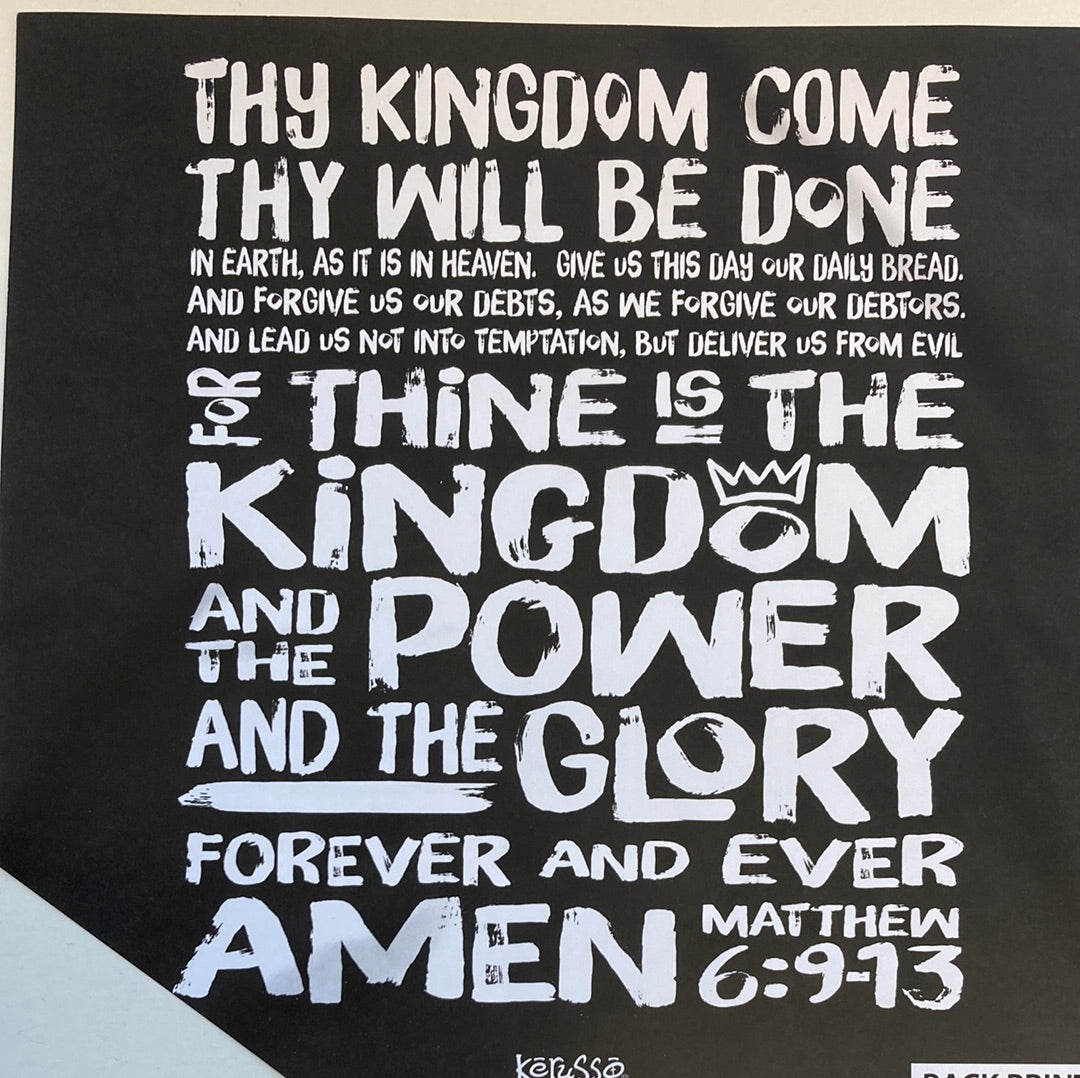 LORD'S PRAYER ADULT TEE LG-4243