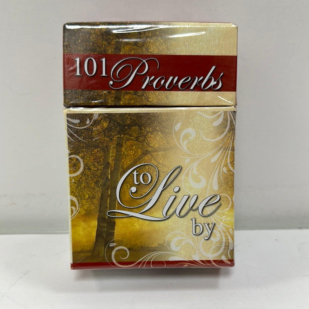 101 PROVERBS TO LIVE BY-8580
