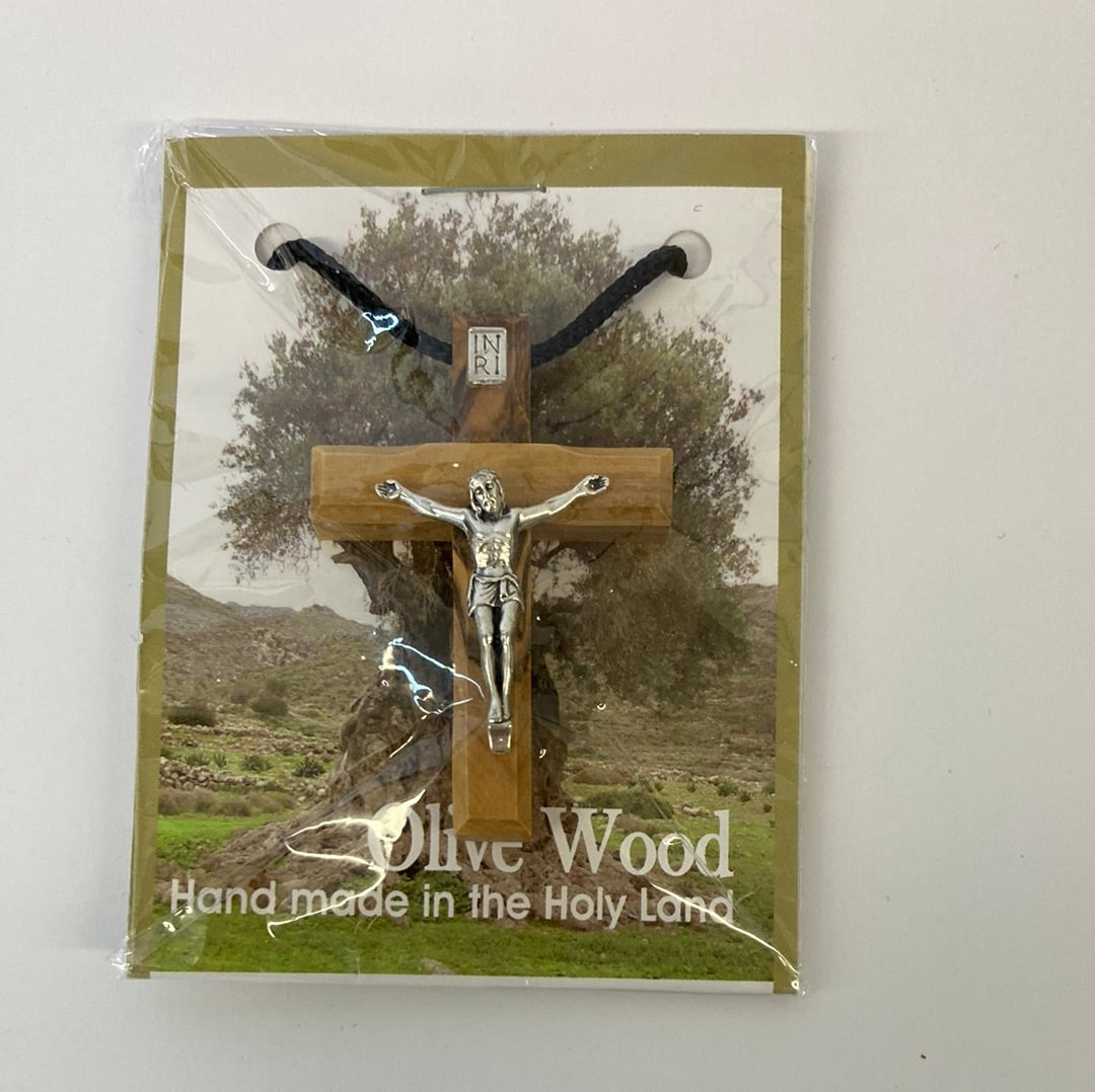 OLIVE WOOD NECKLACE-2710
