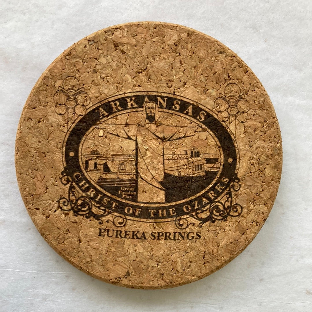 CORK COASTER/CHRIST OF OZARKS-5894