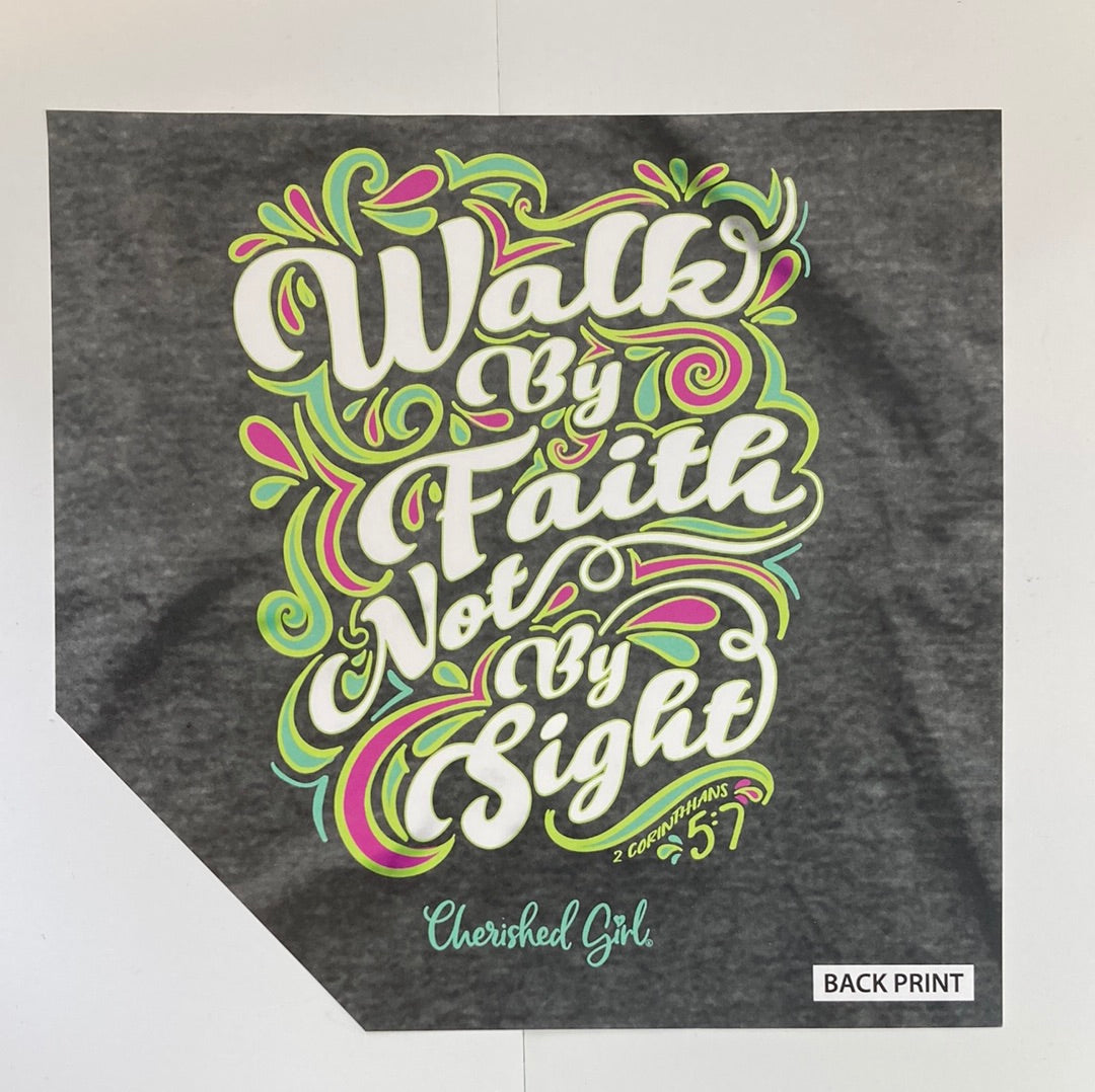 NOT BY SIGHT CHER GIRL TEE 2X-8506 : 2X