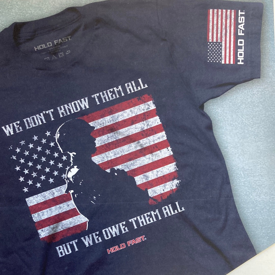 OWE THEM ALL HOLD FAST TEE 2X-7446