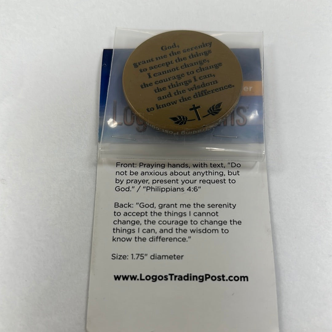 SERENITY PRAYER COIN-0051