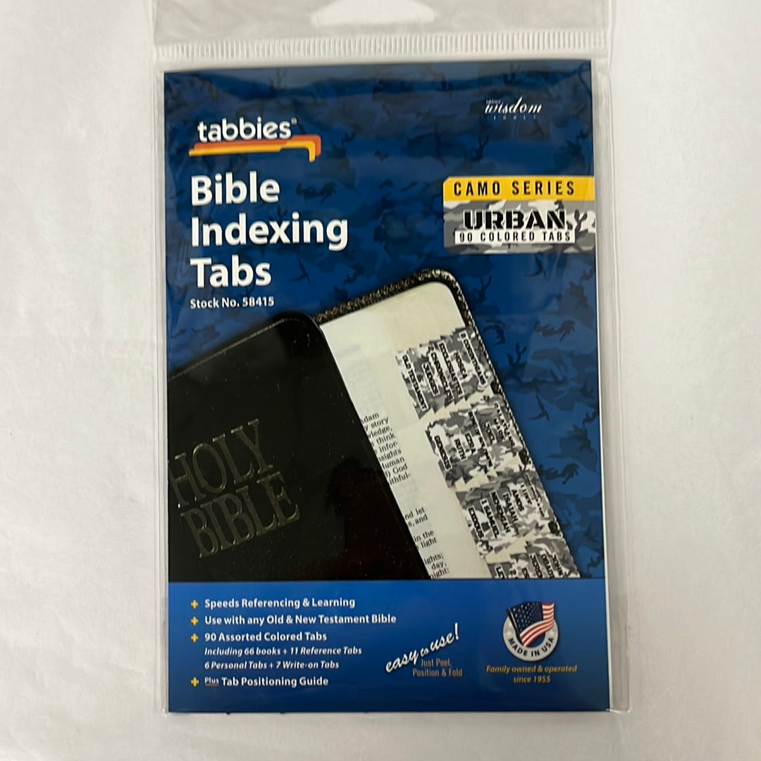 CAMO URBAN BIBLE TABS-4154