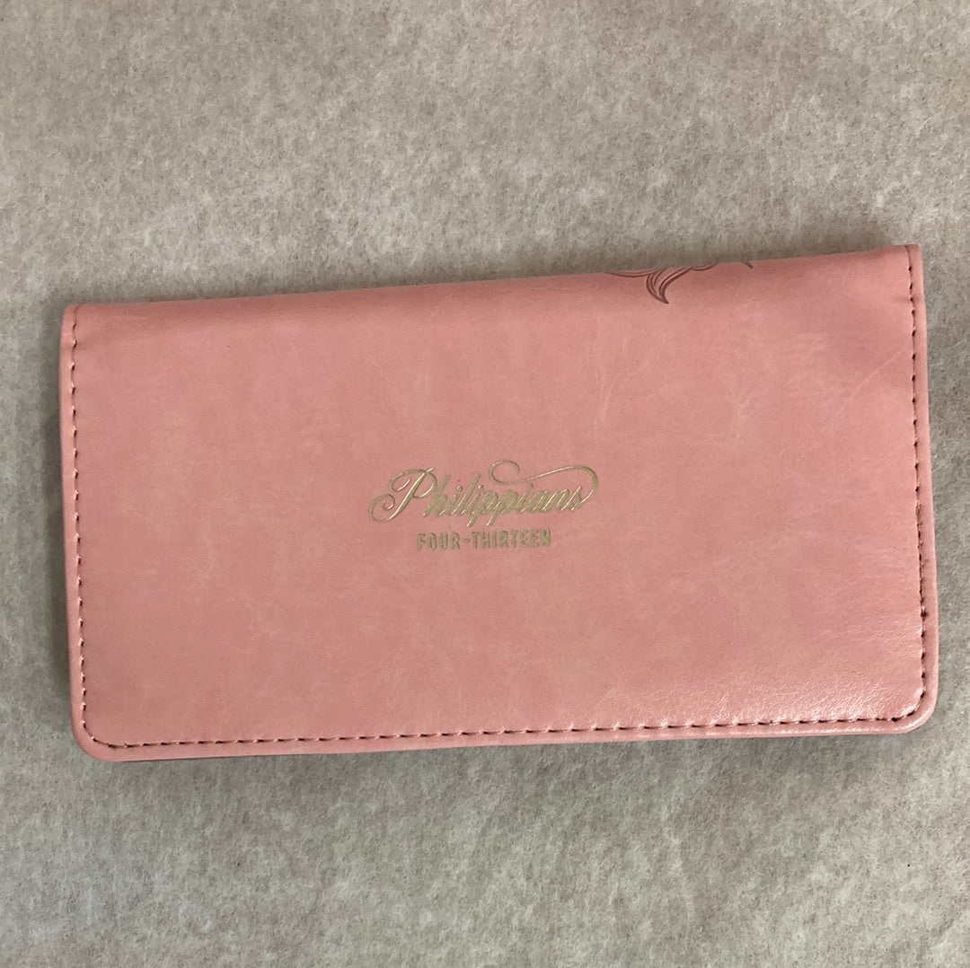 EVERYTHING PINK CHECKBOOK COVER-1137