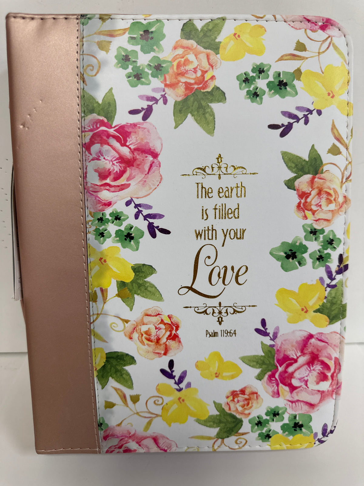 LOVE WATERCOLOR GARDEN XL BIBLE COVER-4012