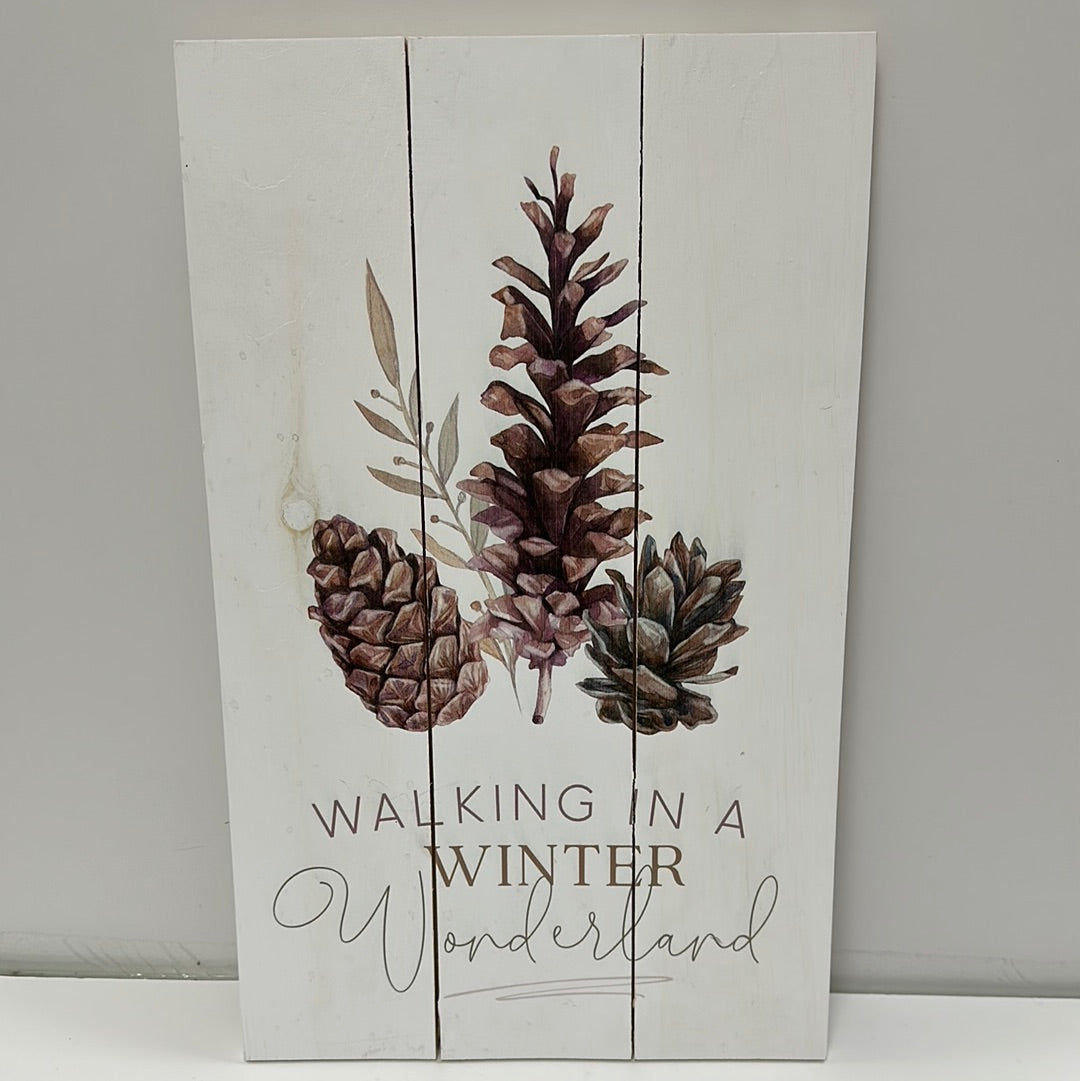 WALKING/WINTER WONDERLAND PLQ-3471