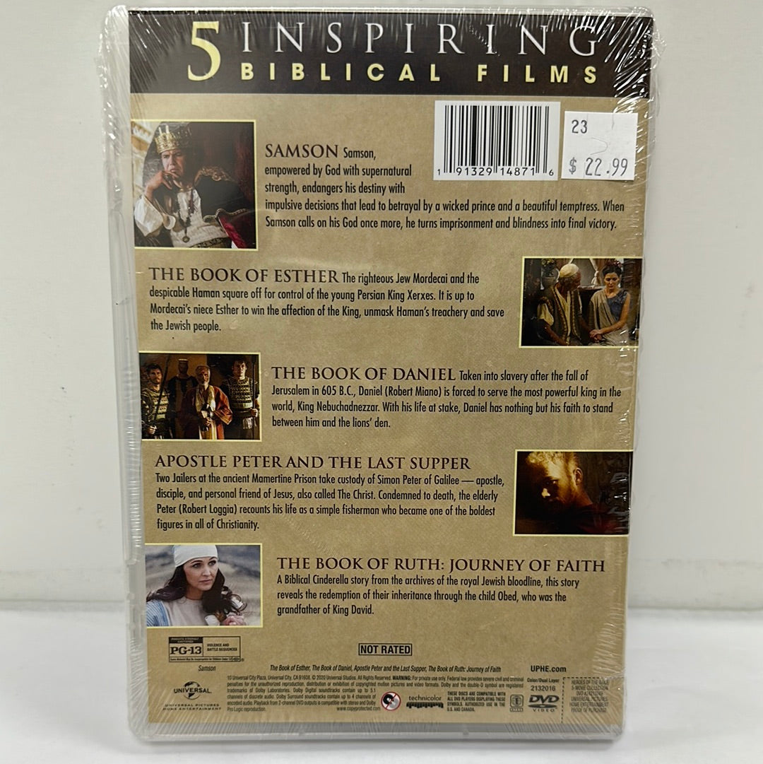 HEROES OF THE BIBLE 5-MOVIE COLLECTION DVD-8716