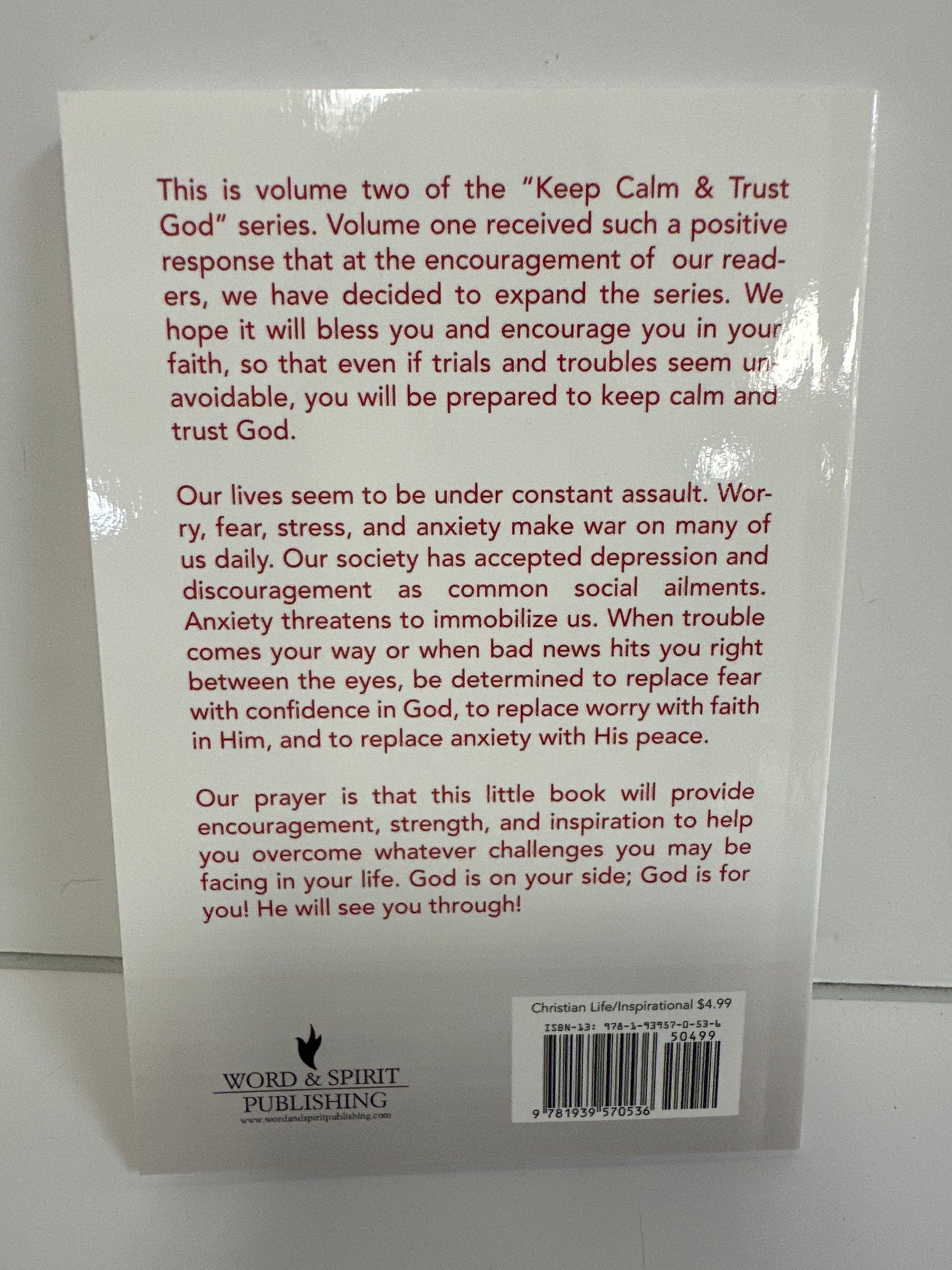 KEEP CALM & TRUST GOD VOL 2 BKL-0536