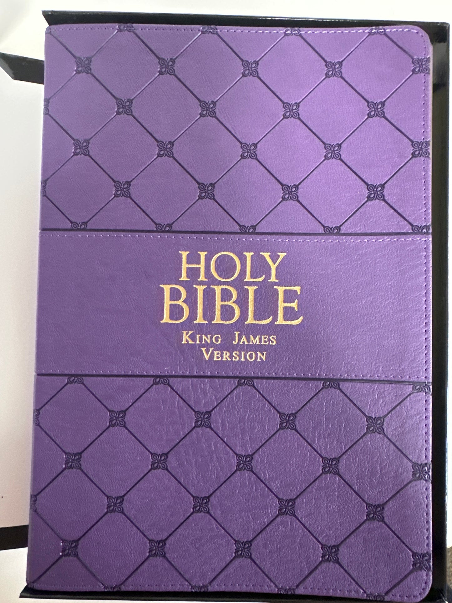 KJV SUP GIANT PRINT PURP BIBLE-8006