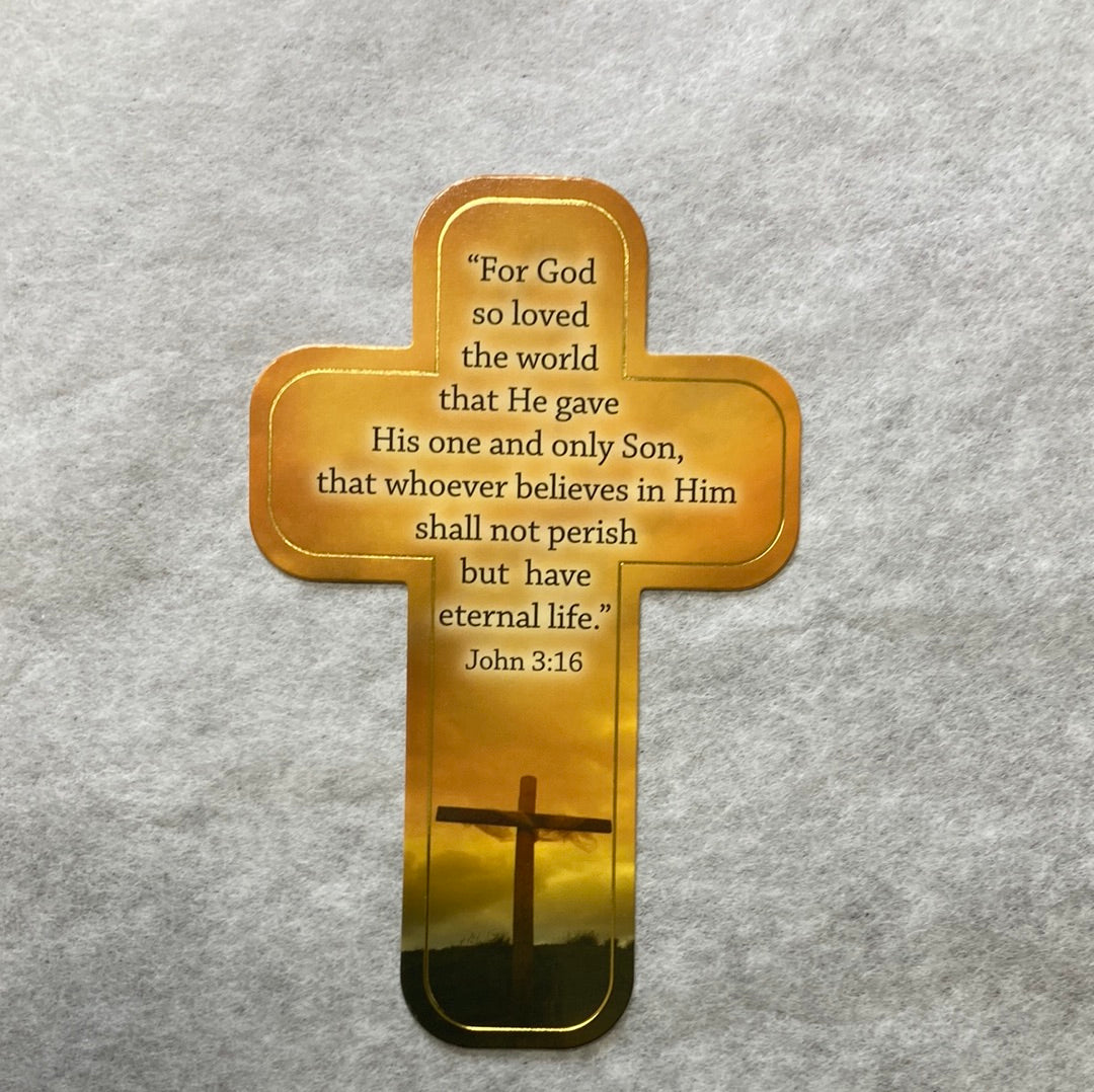 CROSS BKM JOHN 3:16