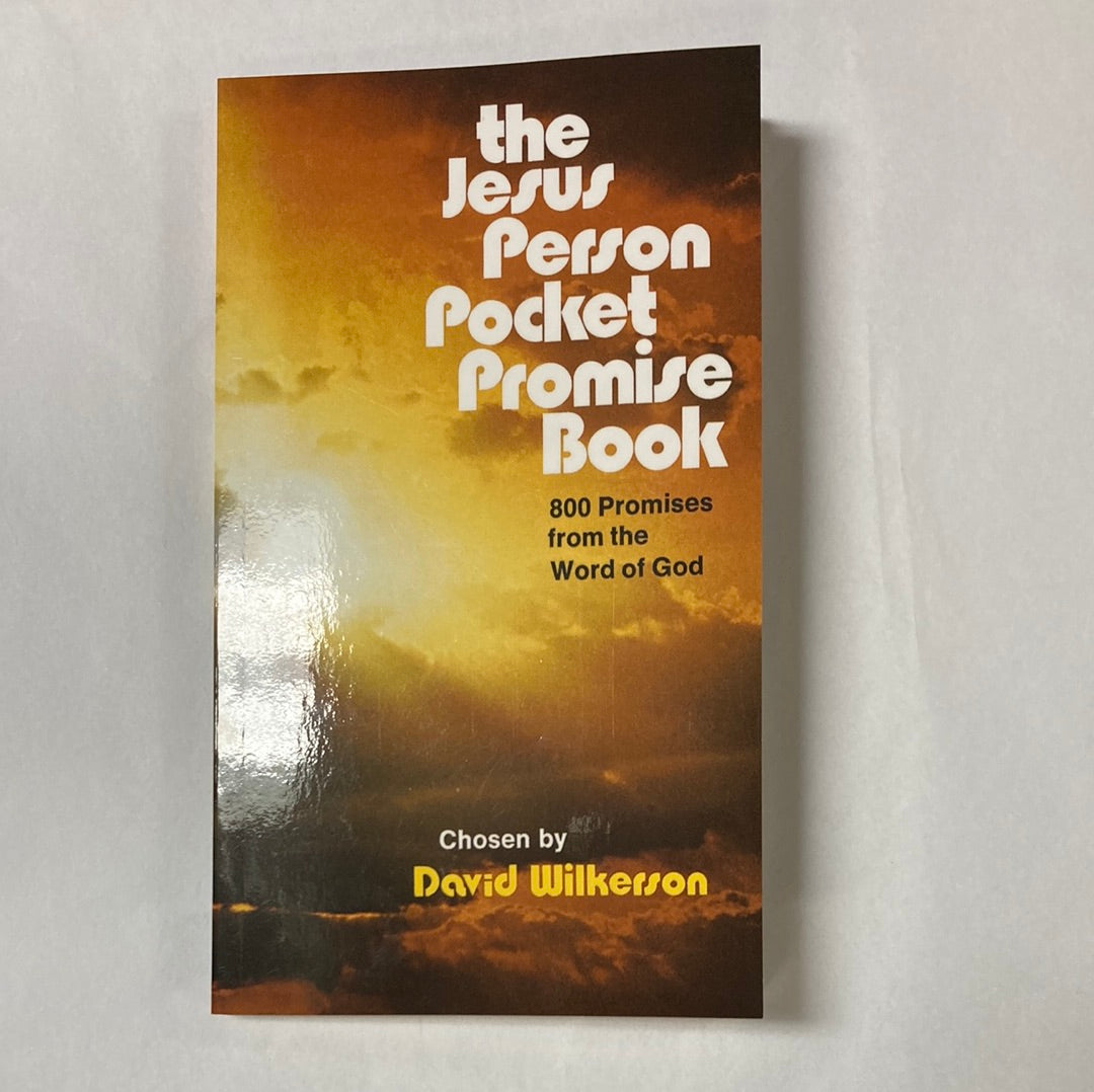 JESUS PERSON POCKET PROMISE BK-7577