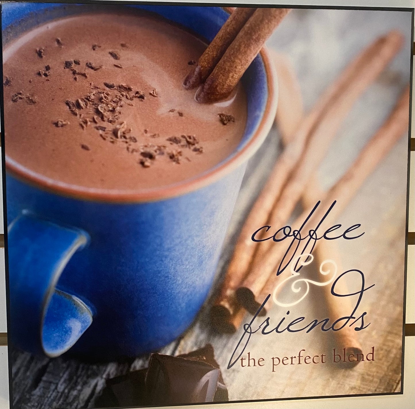 COFFEE & FRIENDS PLAQUE-7663