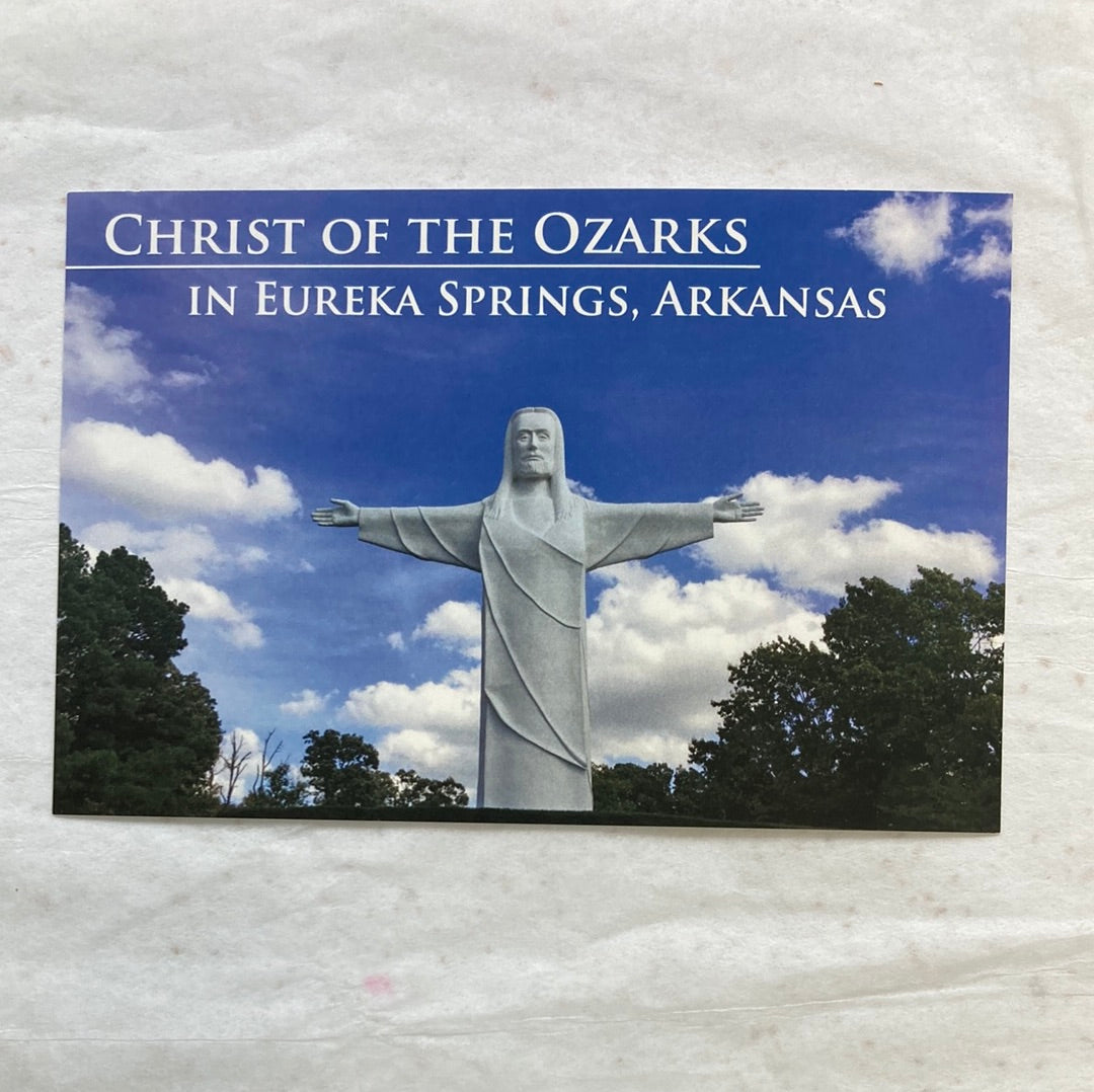 CHRIST OF THE OZARKS/POSTCARD-8101