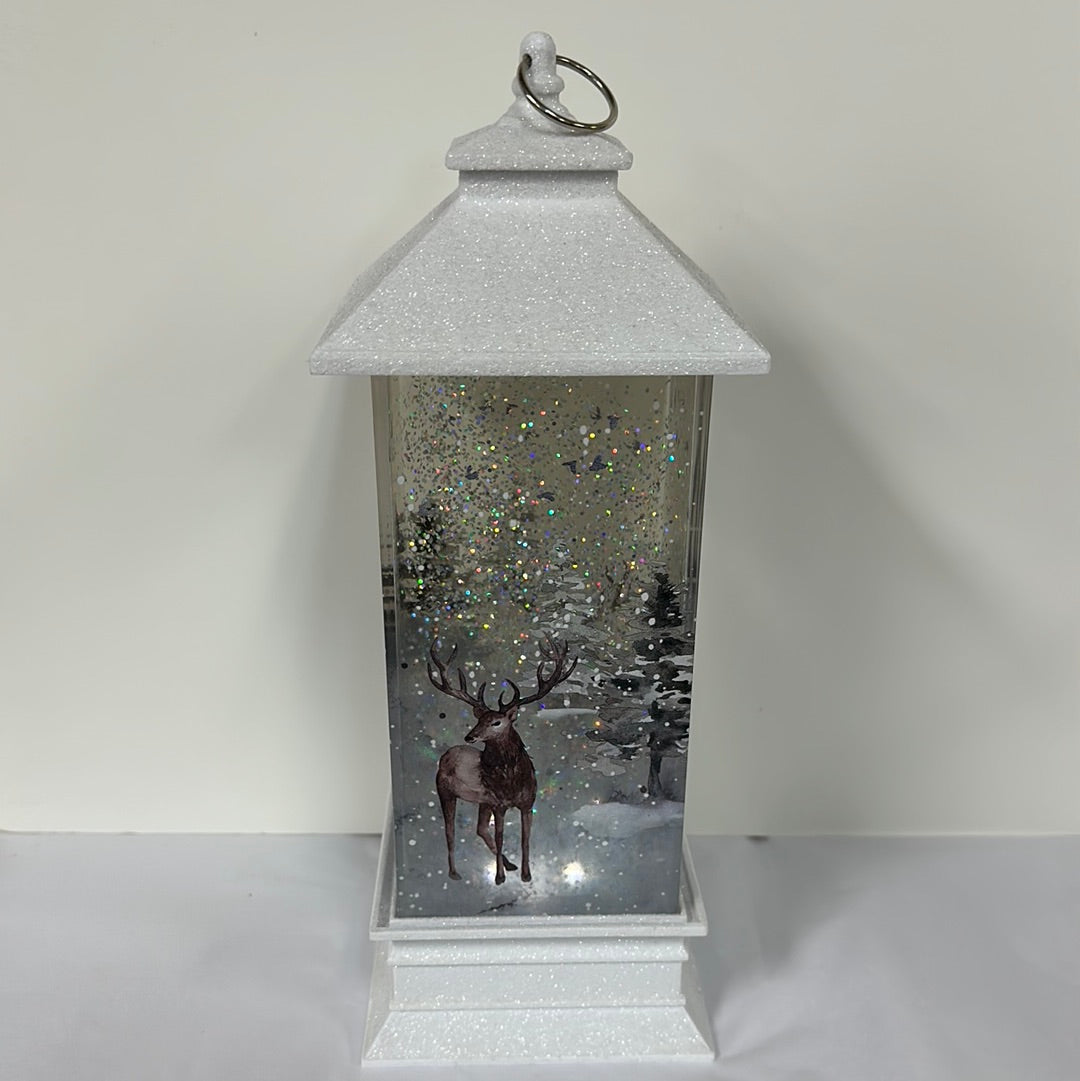 DEER SHIMMER LED LANTERN-0663