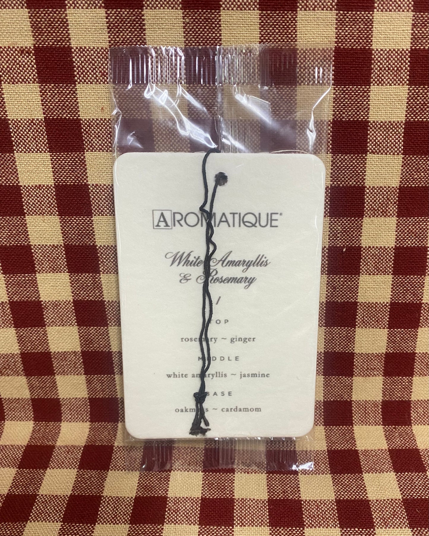 WHITE AMARYLLIS & ROSEMARY AROMA CARDS-2205