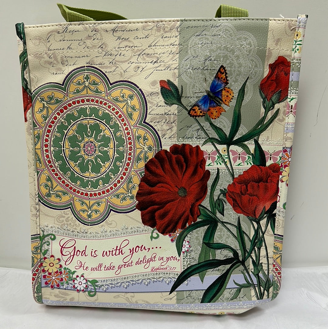 GOD IS WITH YOU BIBLE STUDY TOTE-6958