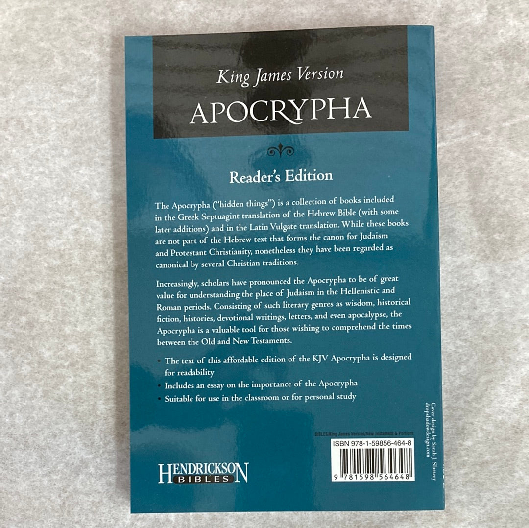 KJV APOCRYPHA READER'S