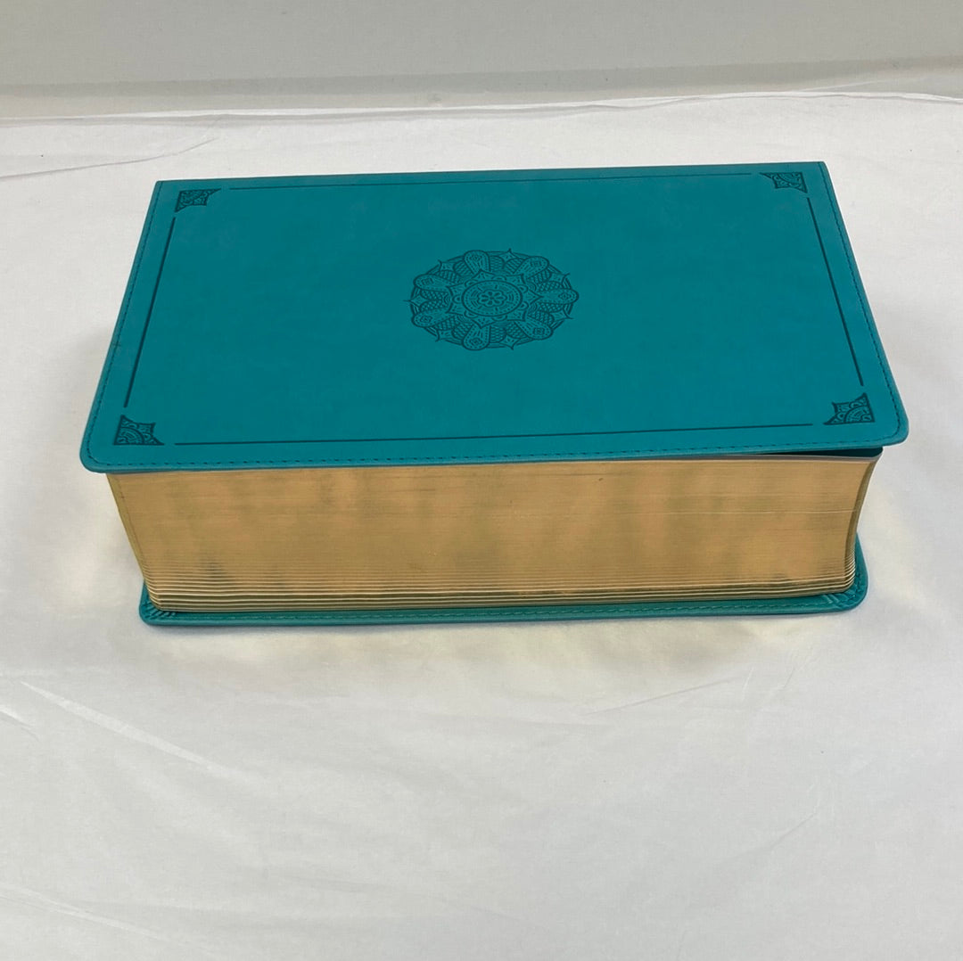 ESV STUDY BIBLE PERS SIZE TURQ-0781