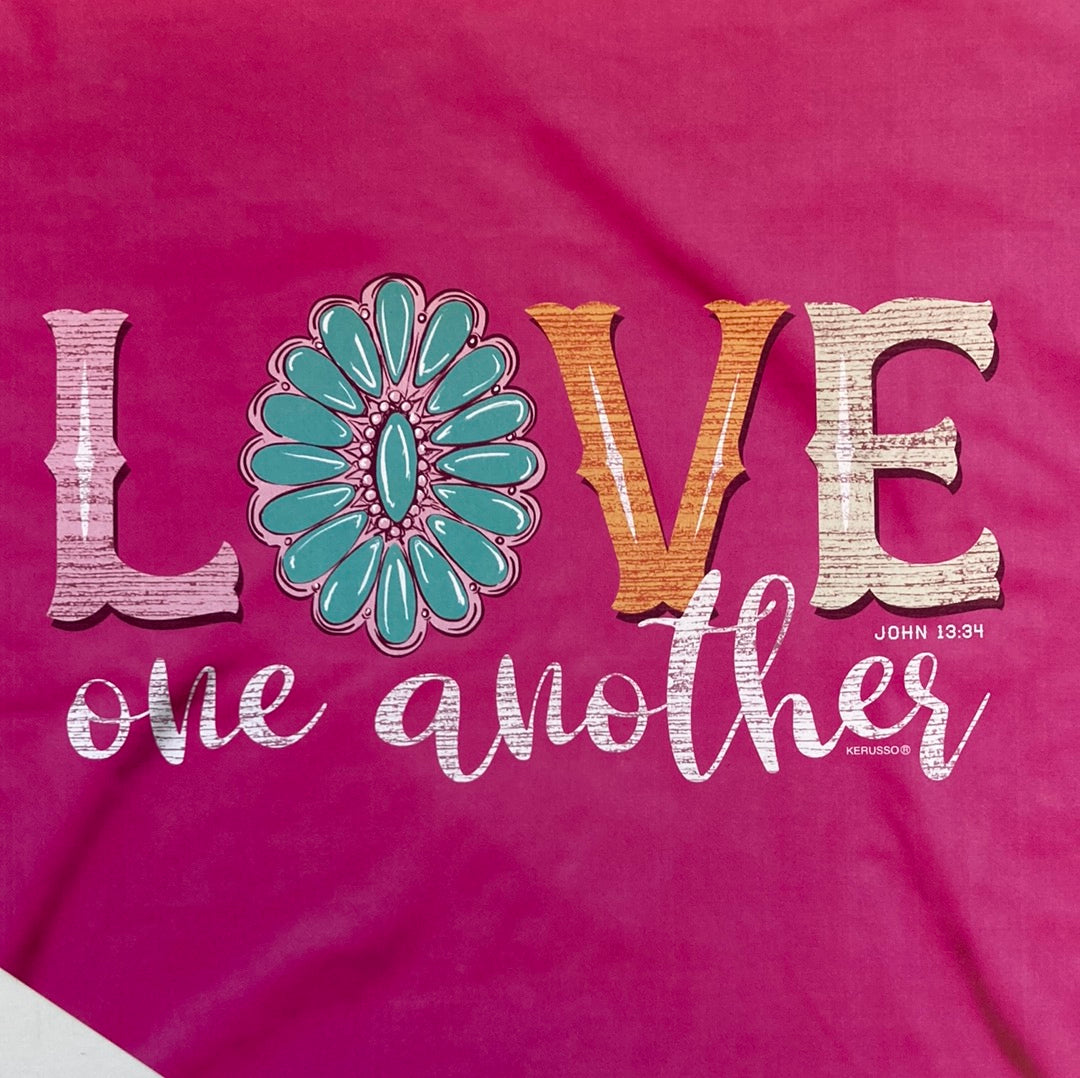 LOVE CONCHO ADULT TEE LG-4595