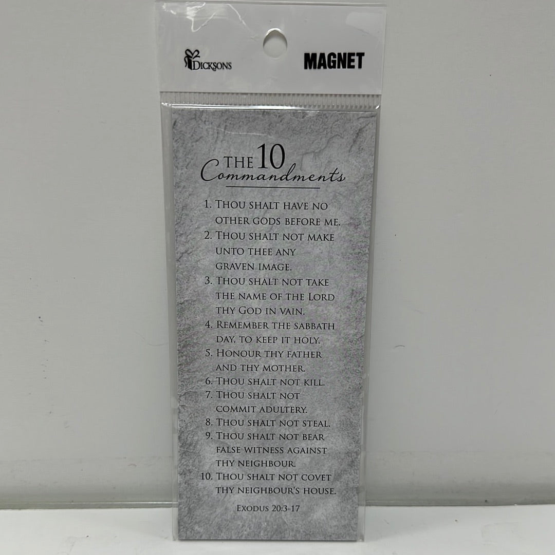 10 COMMANDMENTS MAGNET-3785