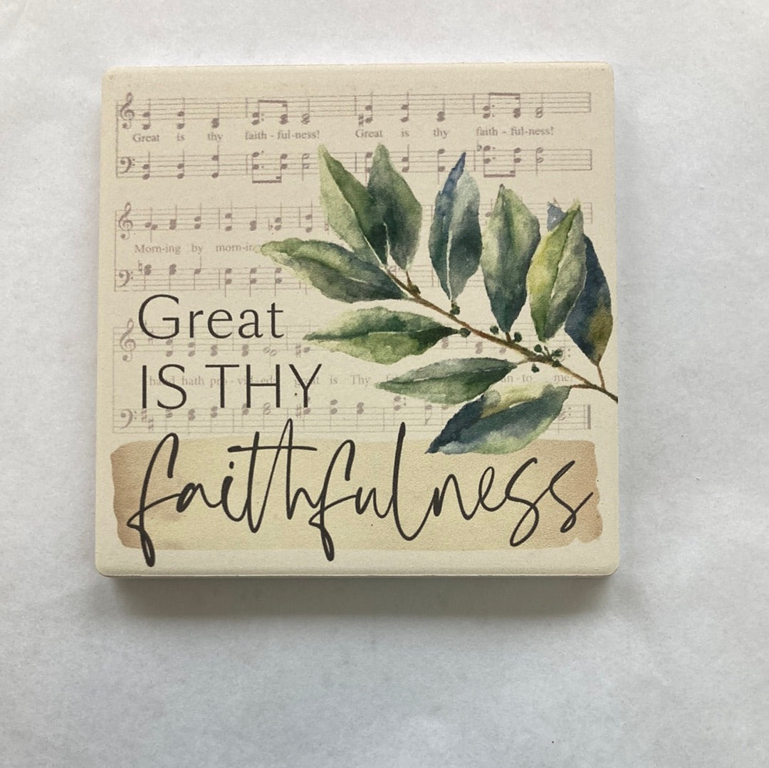 GREAT IS THY COASTER-2340