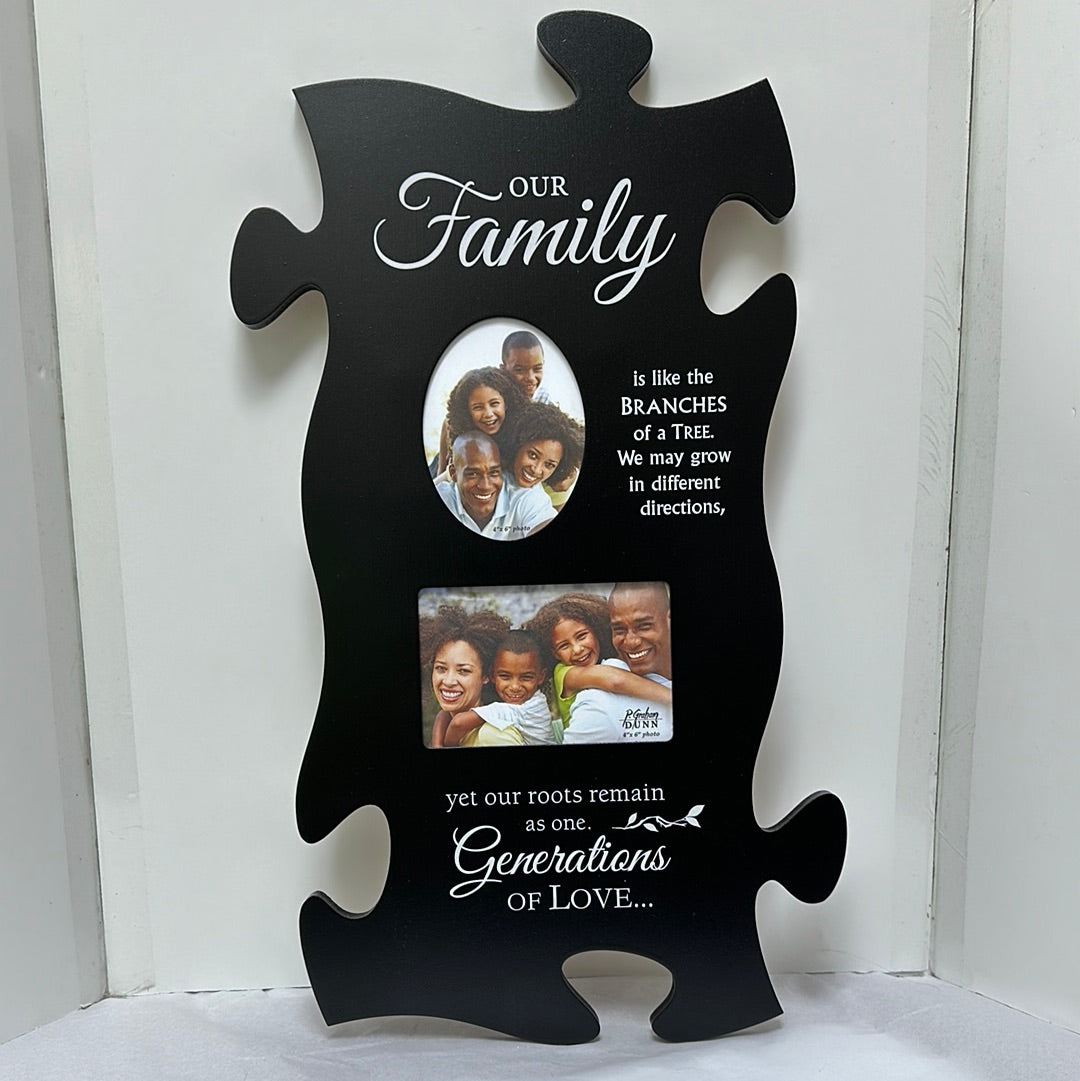 OUR FAMILY PUZZLE FRAME-5853