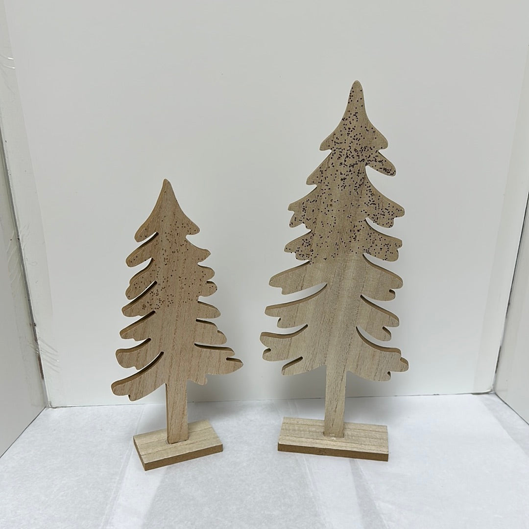 CARVED TREE 2 PC SET-4166