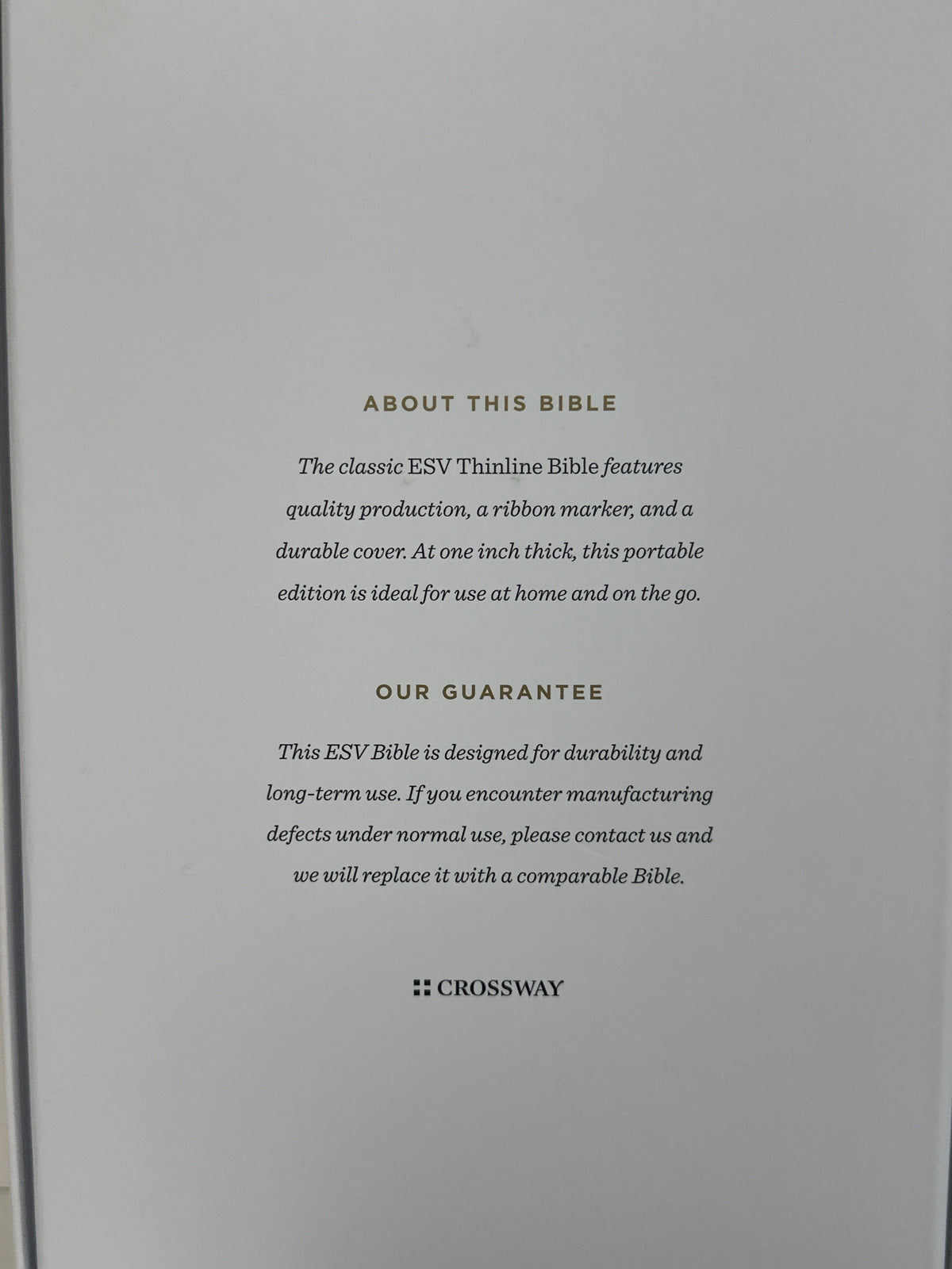 ESV THINLINE RED LETTER BIBLE BROWN ROYAL LION-3619