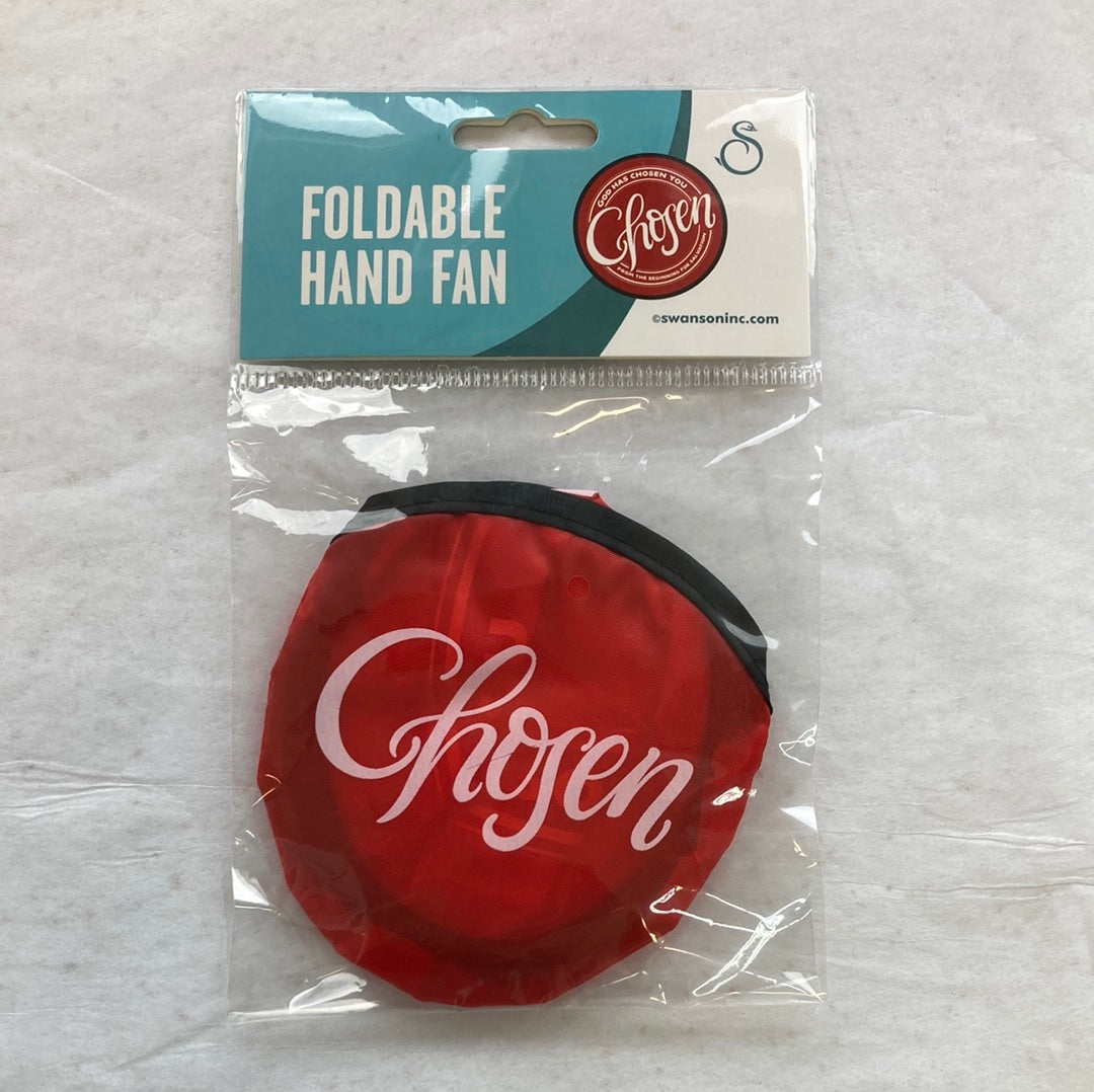 CHOSEN FOLDABLE HAND FAN-2655