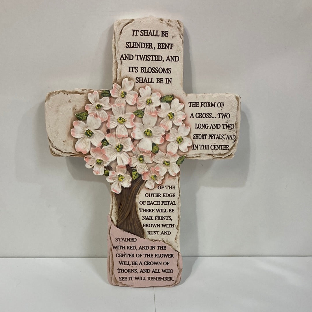 LEGEND OF DOGWOOD WALL CROSS-2971