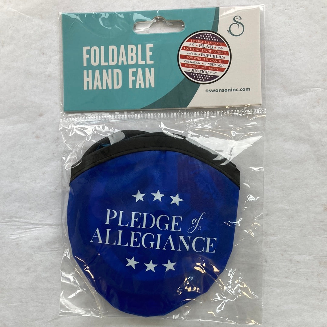 PLEDGE OF ALLEGIANCE HAND FAN-2686