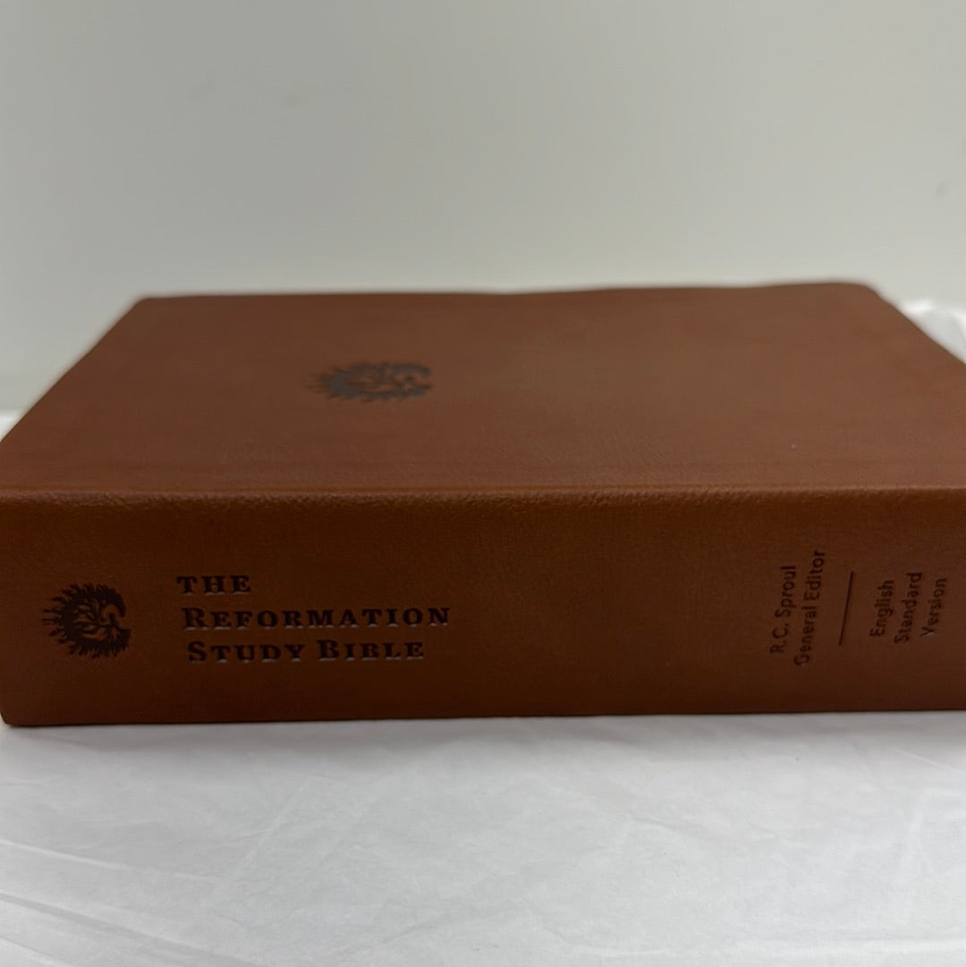 ESV REFORMATION STUDY BIBLE BROWN-4444