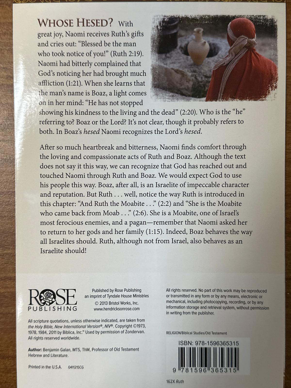 RUTH PAMPHLET-5315