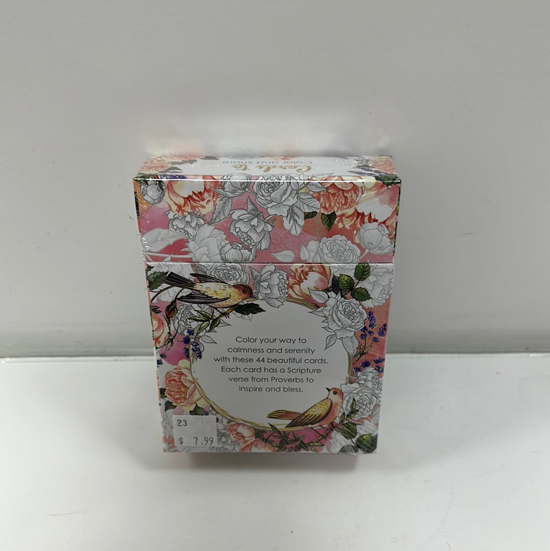 PROVERBS IN COLOR CARDS-5246