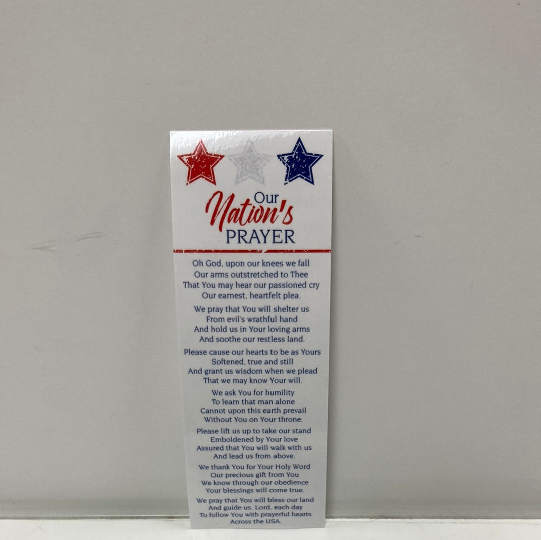 OUR NATIONS PRAYER BOOKMARK-1293