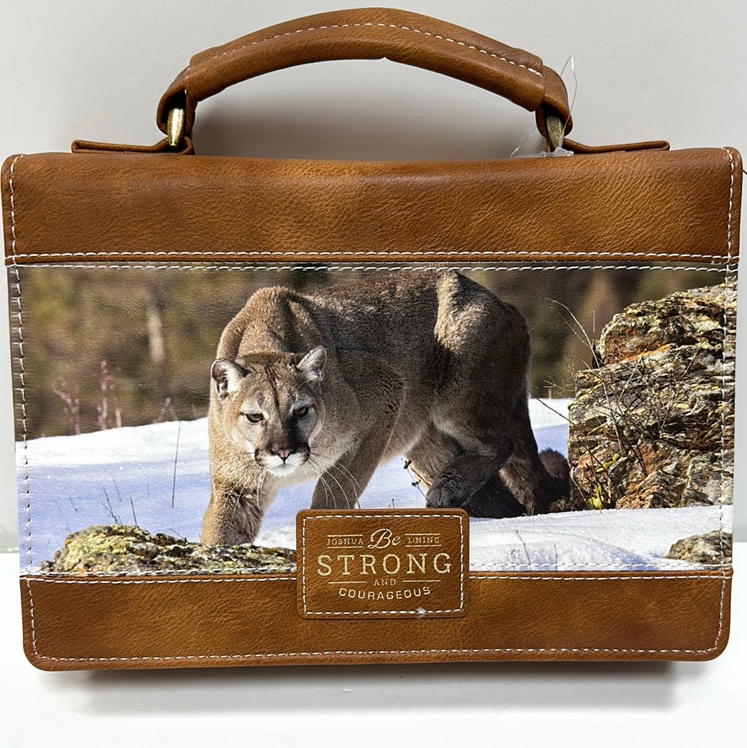 BE STRONG SCENIC MED BIBLE COV-9022