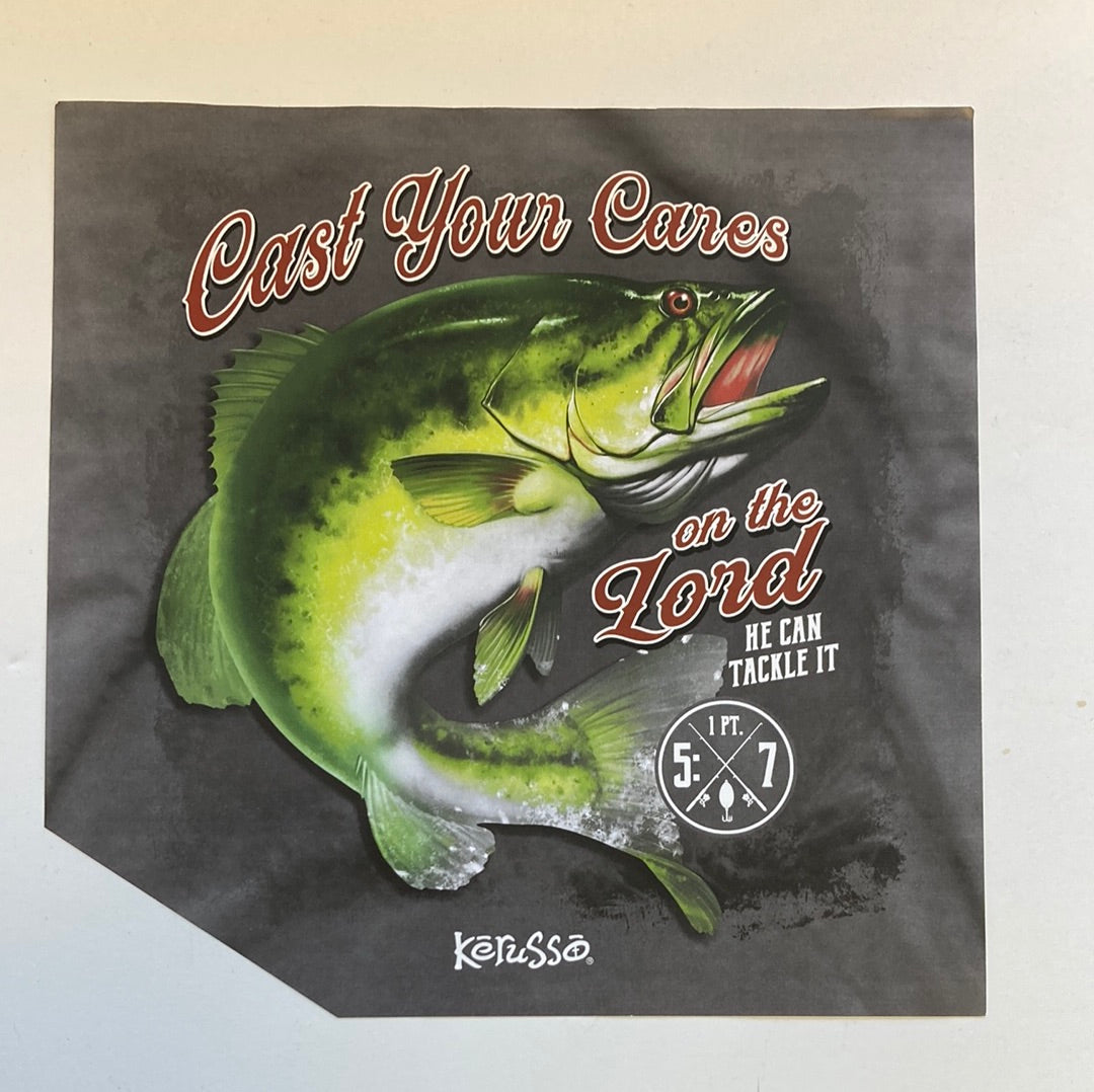 CAST YOUR CARES AD TEE 3X-7760 : 3X