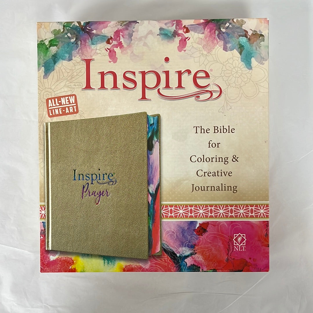 NLT INSPIRE PRAYER BIBLE CHAMP-4075