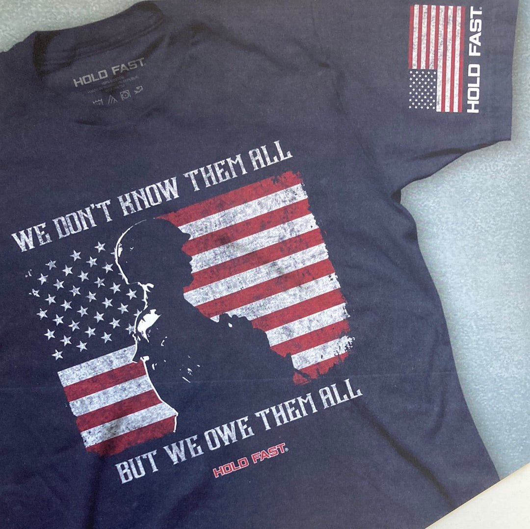 OWE THEM ALL HOLD FAST TEE LG-7422