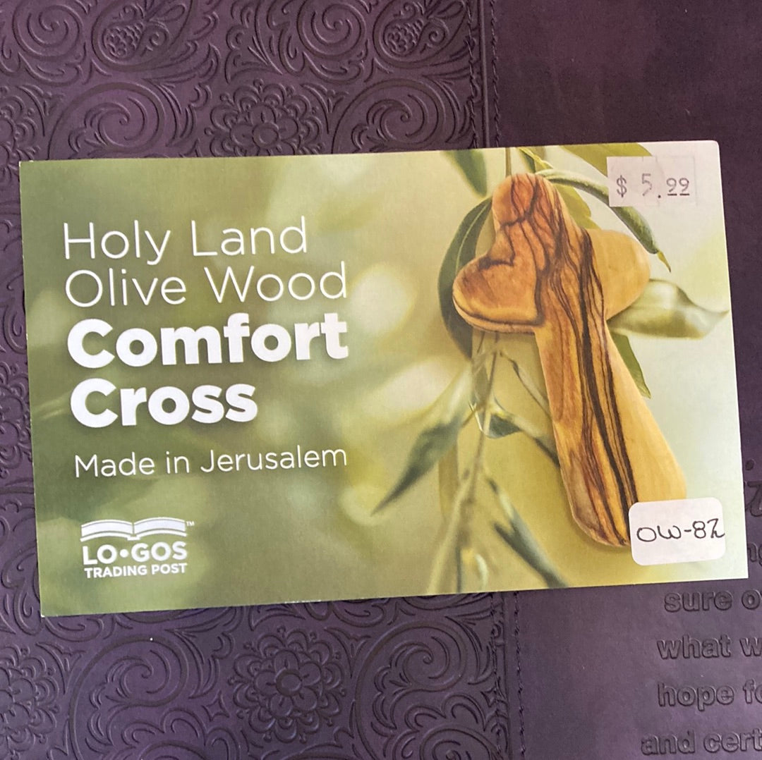 HAND HELD PRAYER COMFORT CROSS-2420
