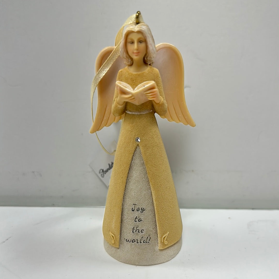 JOY TO THE WORLD ANGEL ORN-6403