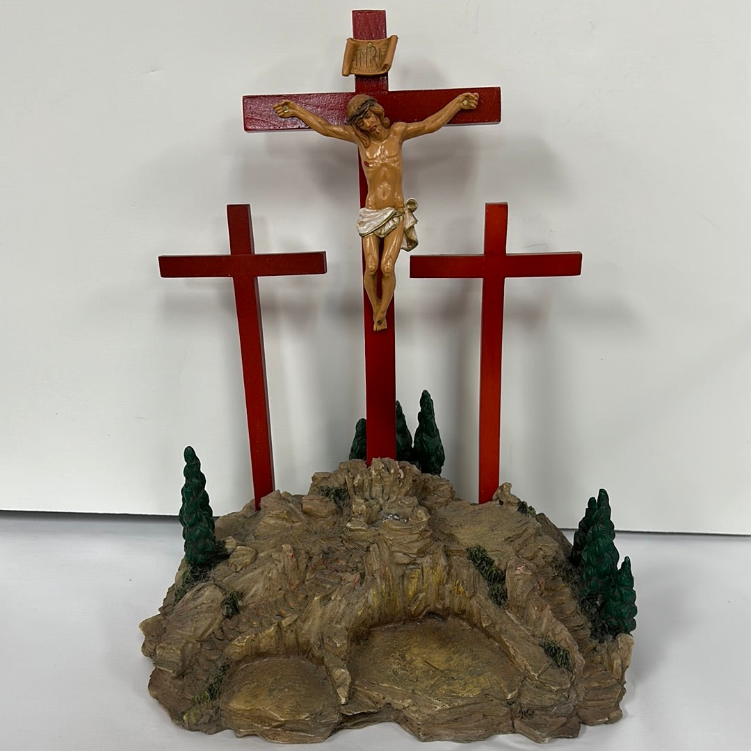 FONTANINI CRUCIFIXION SCENE-4474