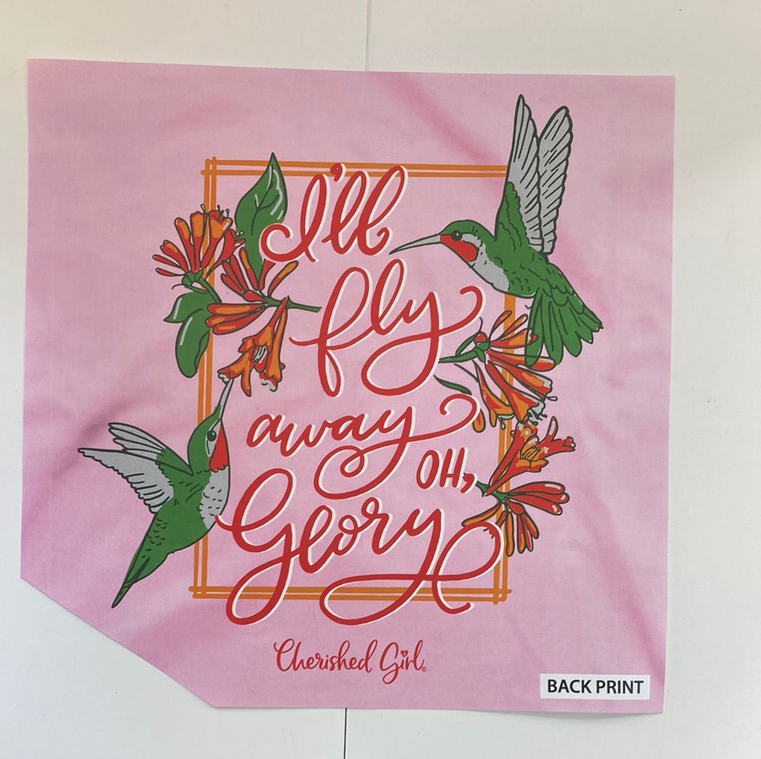 I'LL FLY AWAY CHER GIRL TEE XL-5431