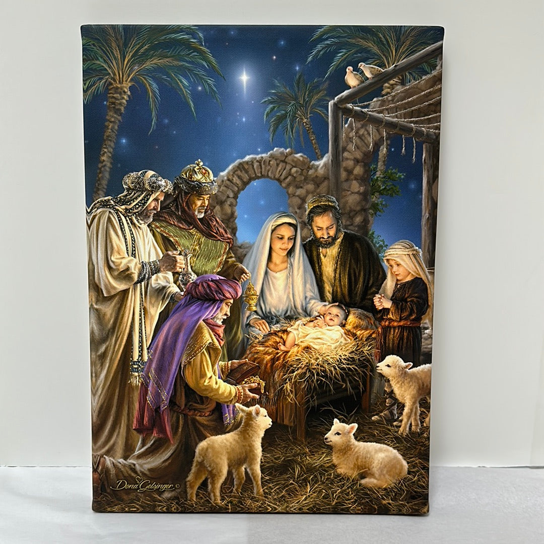 THE NATIVITY CANVAS-2400