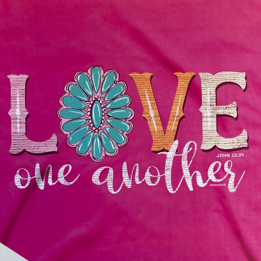 LOVE CONCHO ADULT TEE 4X-6698