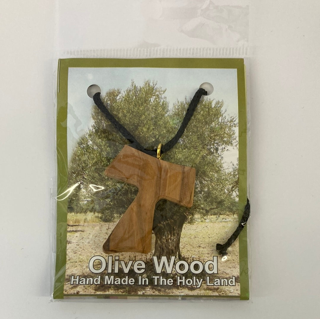 OLIVE WOOD NECKLACE-2567